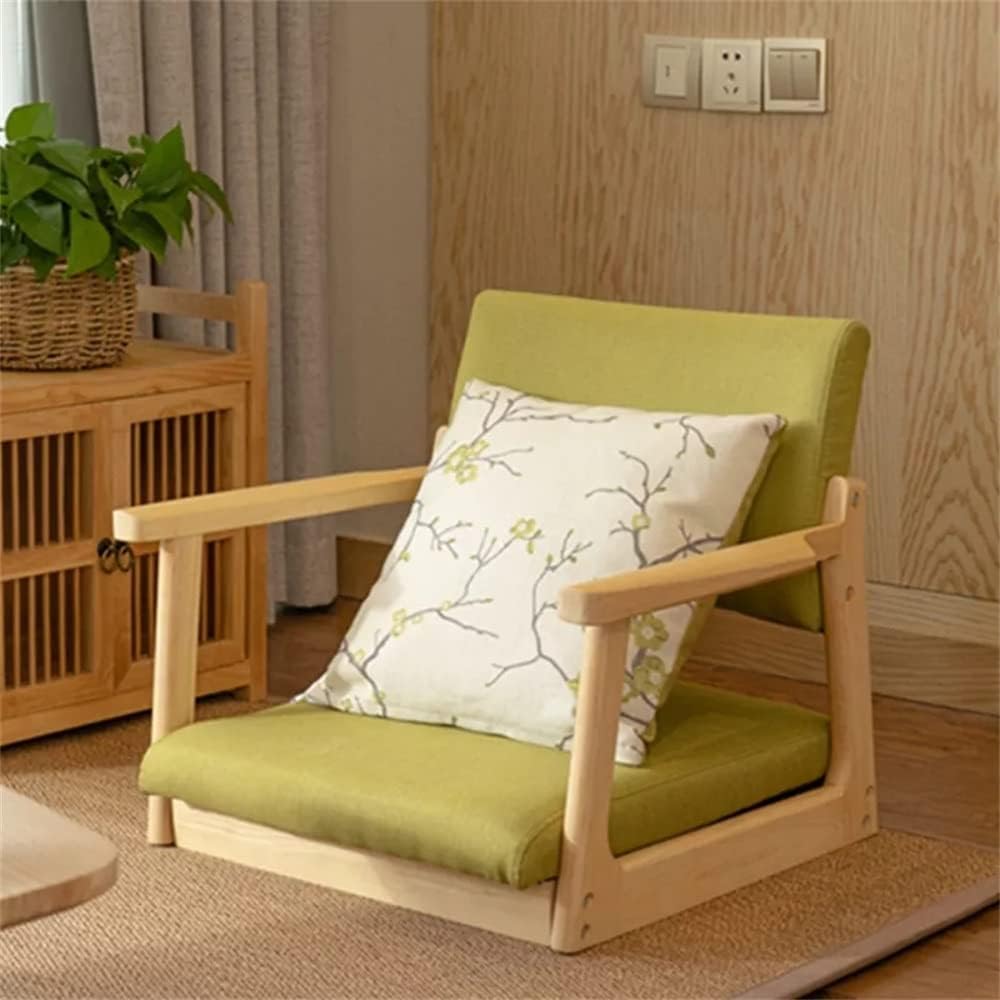 sgzyl Home Furniture Leisure Chair for Bay Window Floor Tatami Legless Chair with Upholstery Seat Cushion