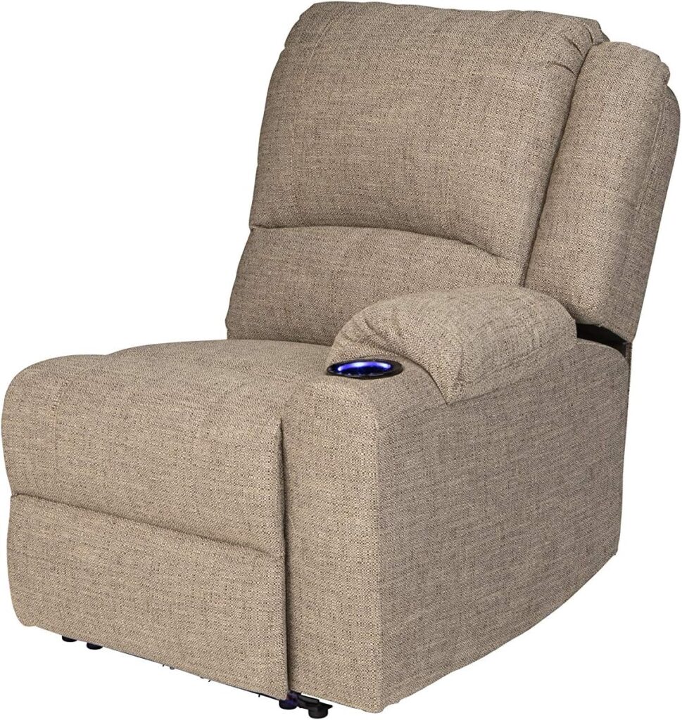 Thomas Payne 759232 Millbrae 30 x 38 x 40 RV Modular Theater Seating Left Hand Recliner