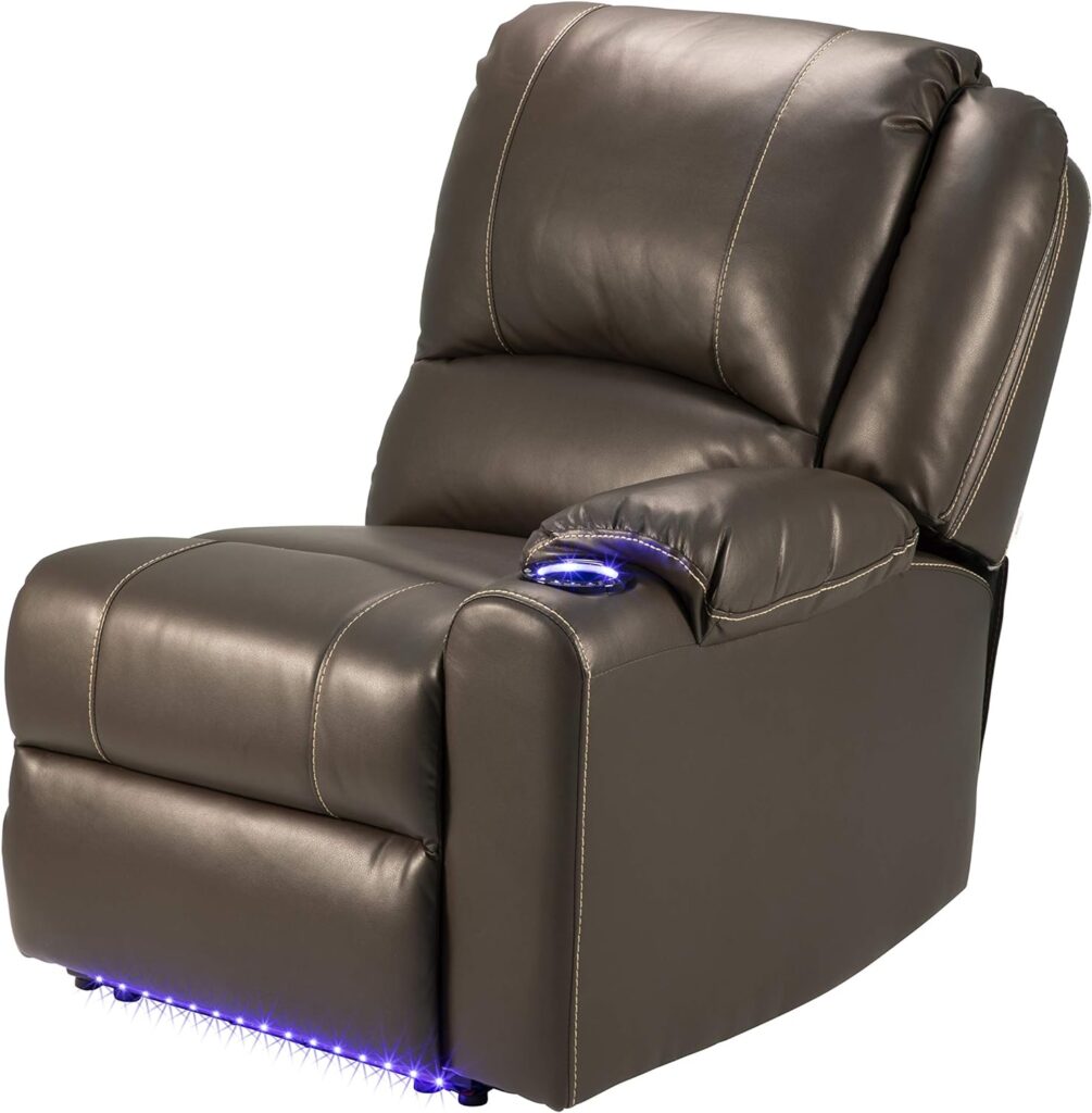 Thomas Payne 759232 Millbrae 30 x 38 x 40 RV Modular Theater Seating Left Hand Recliner